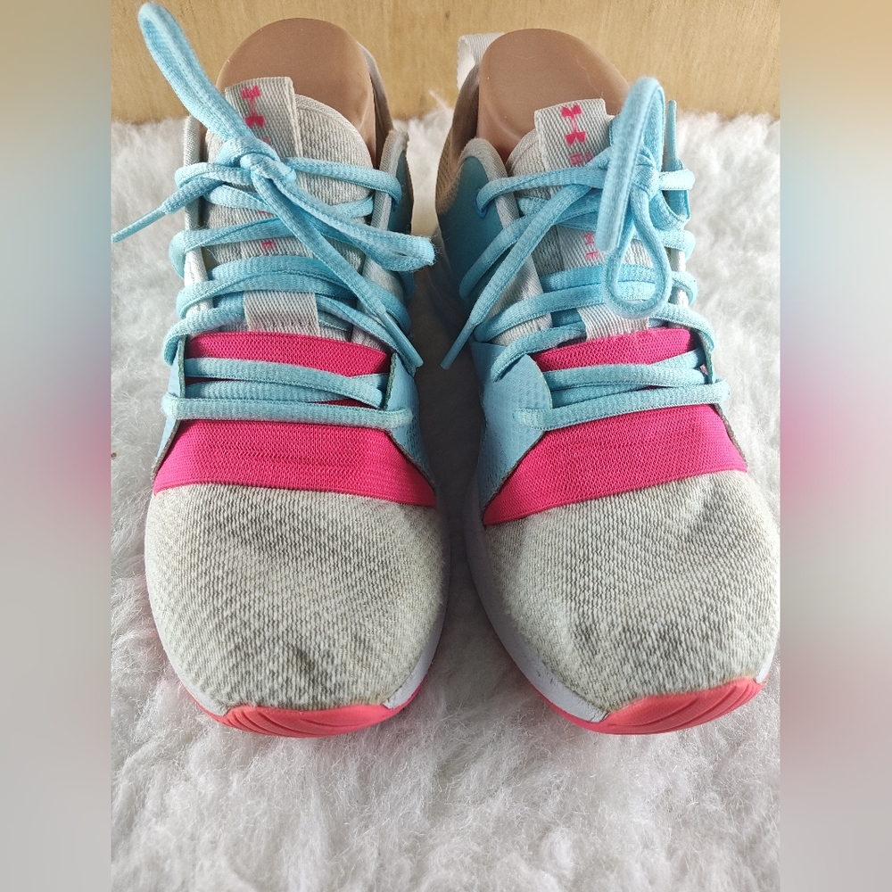 Under Armour Charged Breathe Lace Up Sneakers Women's Size 8